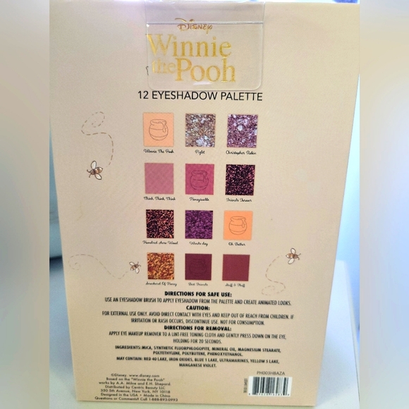 ♤ Disney Winnie the Pooh Eyeshadow Palette ♤ - Picture 4 of 4